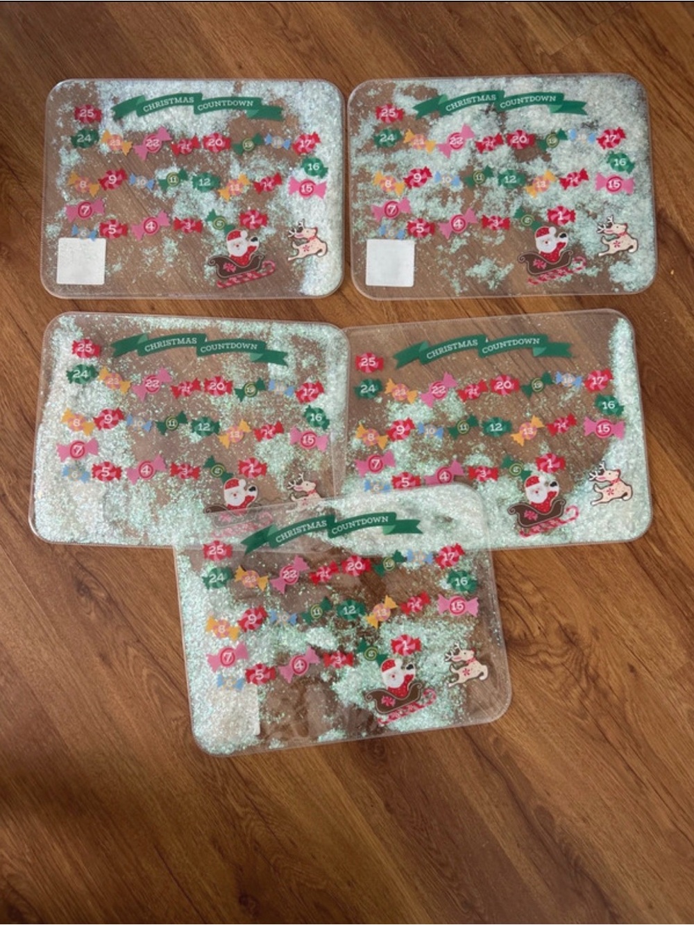 Christmas Countdown Kids Placemat Set - Pillowfort